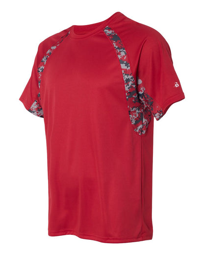 Badger Hook Digital T-Shirt 4140 #color_Red/ Red