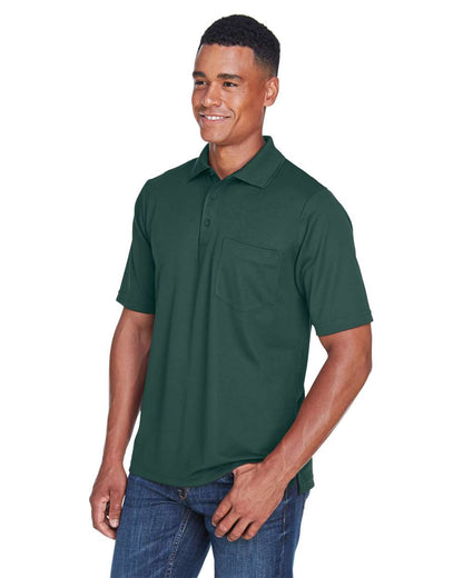 CORE365 Men's Origin Performance Piqué Polo with Pocket 88181P #colormdl_Forest
