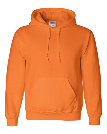 Gildan Unisex DryBlend® Hooded Sweatshirt 12500 #color_Safety Orange