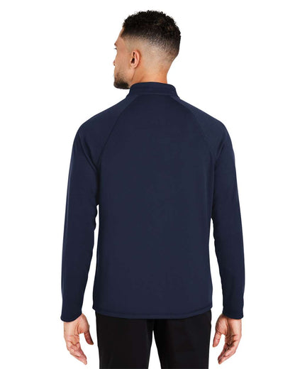 North End Men's Revive Coolcore® Quarter-Zip Pullover NE410 #colormdl_Classic Navy