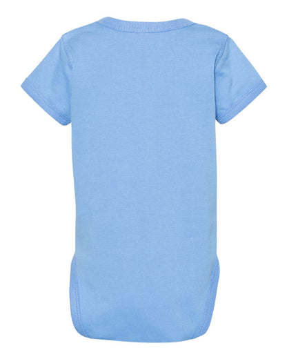 Rabbit Skins Infant Fine Jersey Bodysuit 4424 #color_Carolina Blue