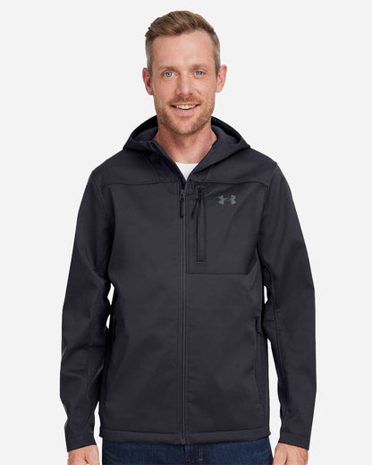 Under Armour Men's ColdGear® Infrared Shield 2.0 Hooded Jacket 1371587 #colormdl_Black/ PTC Grey