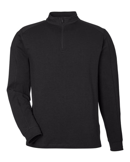 TASC Performance Inc Men's Carrollton Quarter-Zip Pullover TM109AB #color_Black