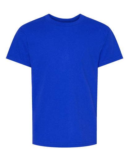 Hanes Essential-T Youth T-Shirt 5480 #color_Athletic Royal