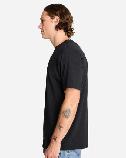 Lane Seven Deluxe CVC T-Shirt LS1500C #colormdl_Black Heather
