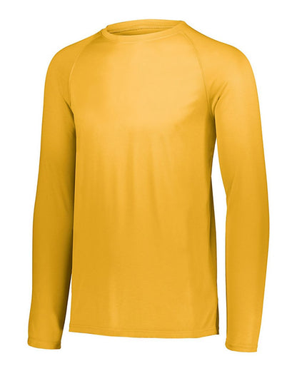 Augusta Sportswear Attain Color Secure® Performance Long Sleeve T-Shirt 2795 #color_Gold