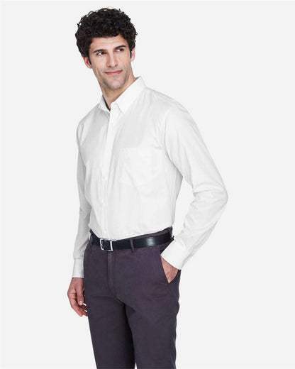 CORE365 Men's Operate Twill Dress Shirt 88193 #colormdl_White