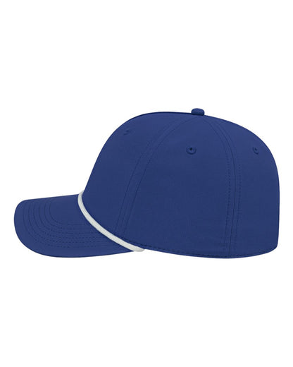 CAP AMERICA Athletic Rope Cap i7256 #color_Royal/ White