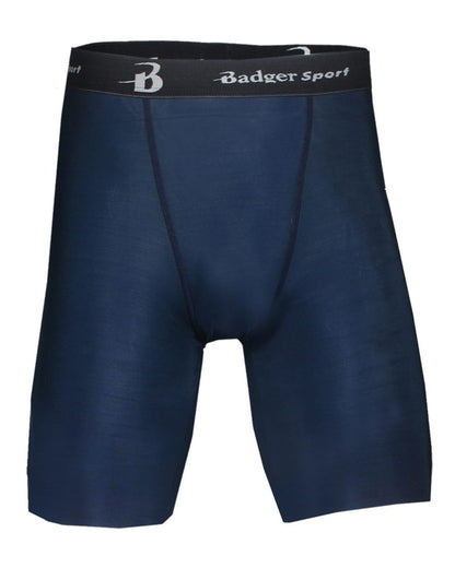 Badger Pro-Compression Shorts 4607 #color_Navy