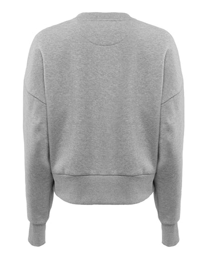 Next Level Women's Heavyweight Crewneck Sweatshirt 9087 #color_Heather Grey