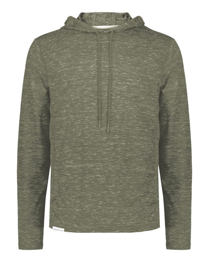 Holloway Men's Eco Revive™ Monterey Hooded Sweatshirt 222745 #color_Olive Heather