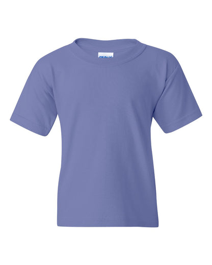 Gildan Heavy Cotton™ Youth T-Shirt 5000B #color_Violet