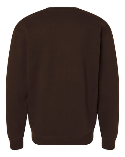 Independent Trading Co. Heavyweight Crewneck Sweatshirt IND3000 #color_Brown