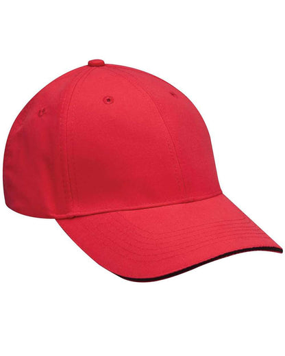 Adams Headwear Performer Cap PE102 #color_Red/ Black