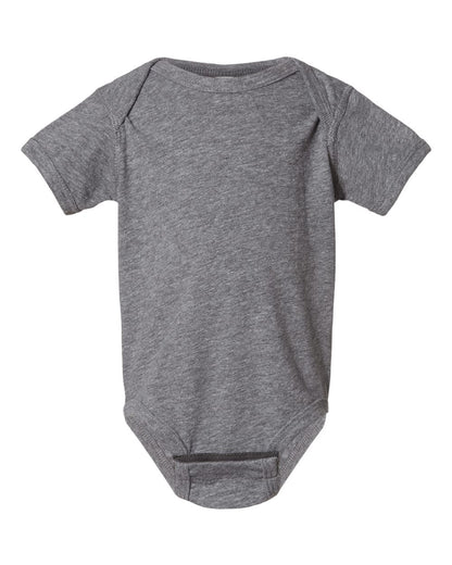 Rabbit Skins Infant Fine Jersey Bodysuit 4424 #color_Granite Heather