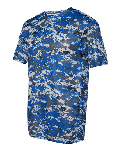 Badger Digital Camo T-Shirt 4180 #color_Royal Digital