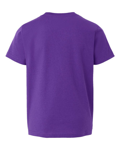 Tultex Youth Fine Jersey T-Shirt 235 #color_Purple