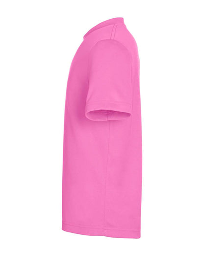 Team 365 Youth Zone Performance Mesh T-Shirt TT15Y #color_Sport Charity Pink