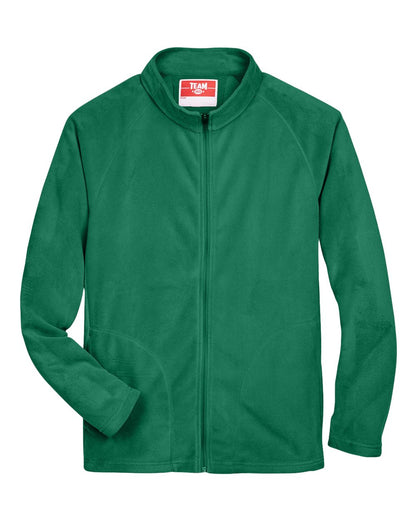 Team 365 Men's Campus Microfleece Jacket TT90 #color_Sport Kelly