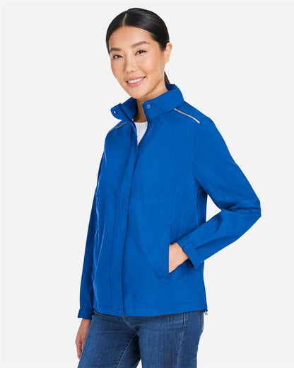 CORE365 Women's Packable Rain Jacket CE712W #colormdl_True Royal