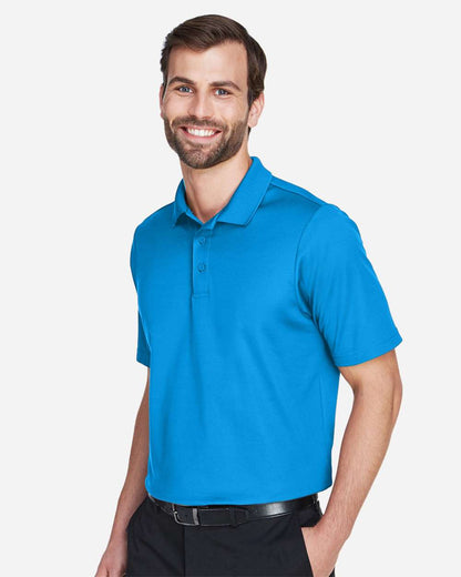 Devon & Jones Men's CrownLux Performance® Plaited Polo DG20 #colormdl_Ocean Blue