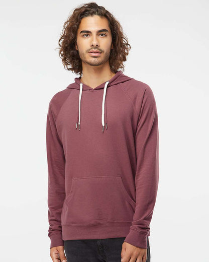 Independent Trading Co. Icon Lightweight Loopback Terry Hooded Sweatshirt SS1000 #colormdl_Port