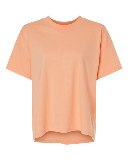 LAT Women's Hi-Lo Tee 3519 #color_Peachy