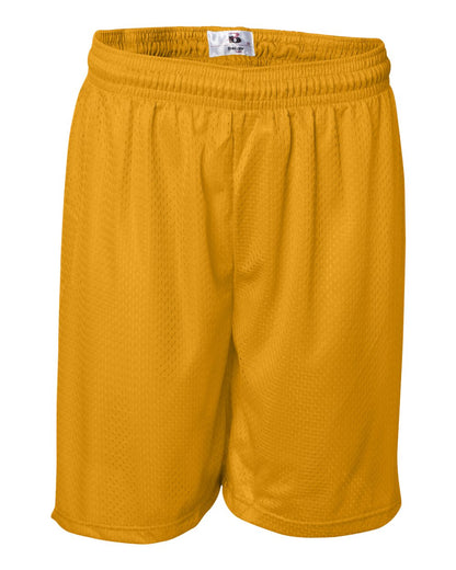 Badger Pro Mesh 7" Shorts 7207 #color_Gold