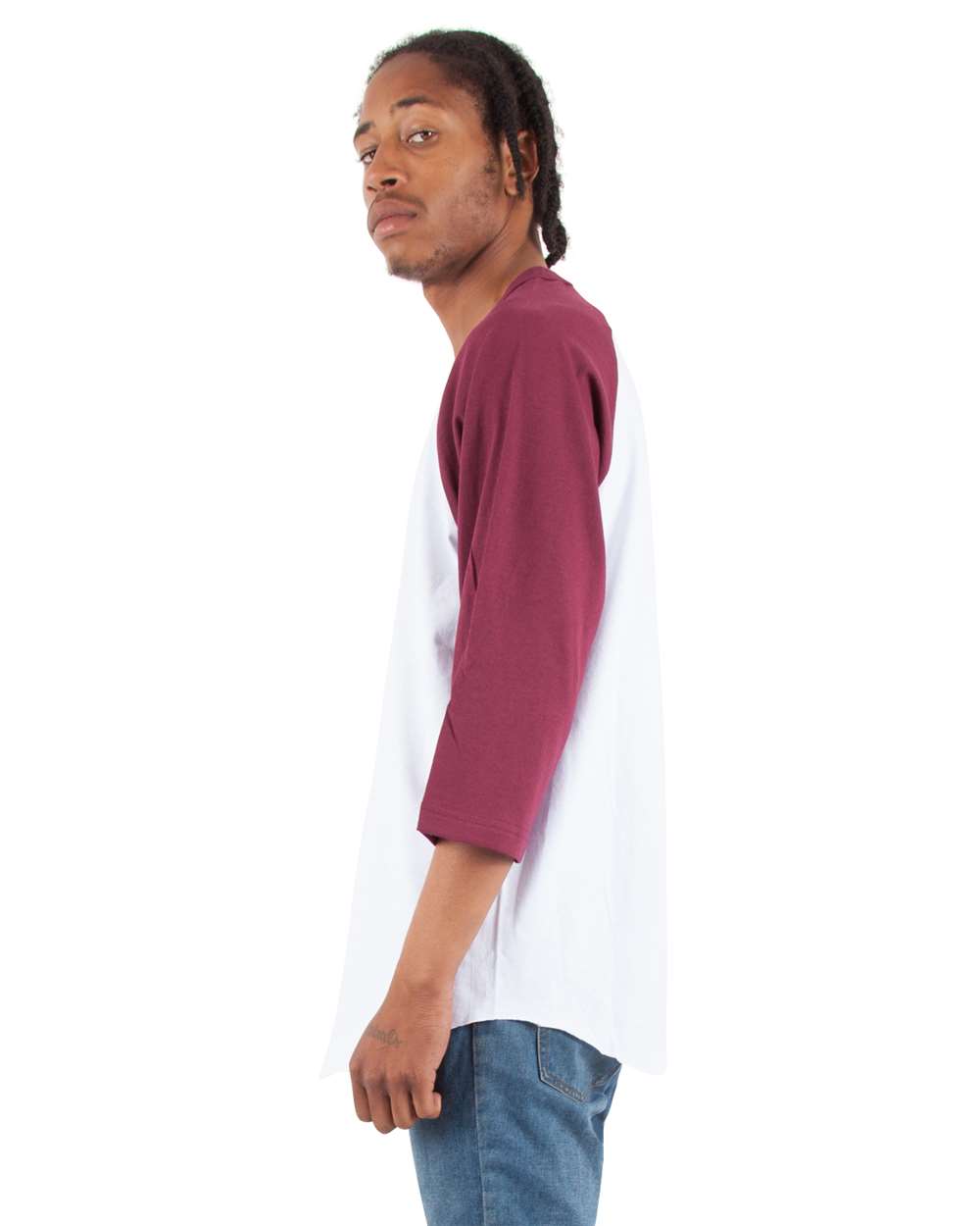 #colormdl_White/ Burgundy