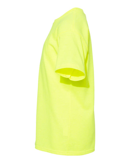 Hanes Youth EcoSmart® T-Shirt 5370 #color_Safety Green