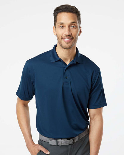 Paragon Men's Saratoga Performance Mini Mesh Polo 100 #colormdl_Navy