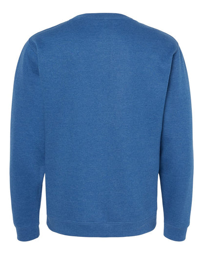 Independent Trading Co. Unisex Midweight Crewneck Sweatshirt SS3000 #color_Royal Heather