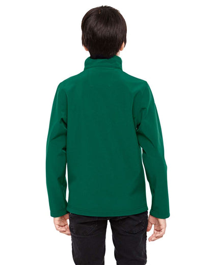 Team 365 Youth Leader Soft Shell Jacket TT80Y #colormdl_Sport Forest
