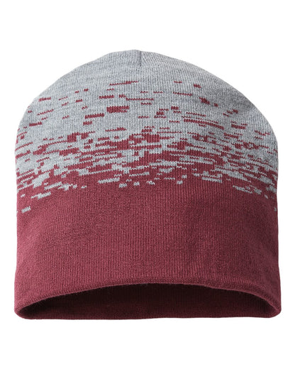 CAP AMERICA USA-Made Static Beanie RKS9 #color_Maroon/ Heather