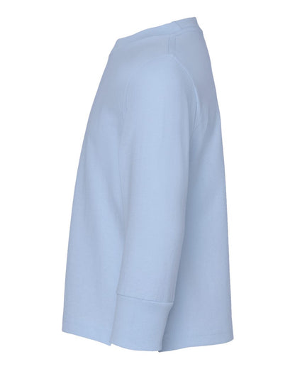 Rabbit Skins Toddler Cotton Jersey Long Sleeve Tee 3311 #color_Light Blue