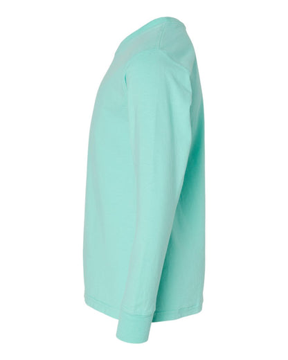 ComfortWash by Hanes Garment-Dyed Youth Long Sleeve T-Shirt GDH275 #color_Mint