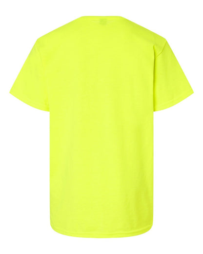 Gildan Youth Light Cotton T-Shirt 3000B #color_Safety Green