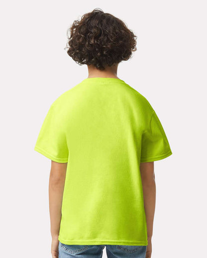 Gildan Youth Ultra Cotton® T-Shirt 2000B #colormdl_Safety Green