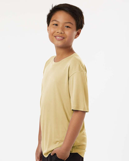 AllPro Youth Pro-Lock Performance T-Shirt 48000Y #colormdl_Vegas Gold