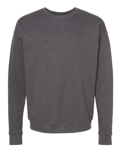 Tultex Fleece Crewneck Sweatshirt 340 #color_Heather Charcoal