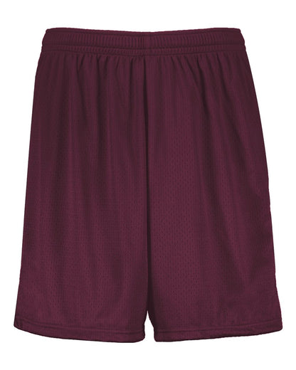 Augusta Sportswear Youth Modified Mesh Shorts 1851 #color_Maroon