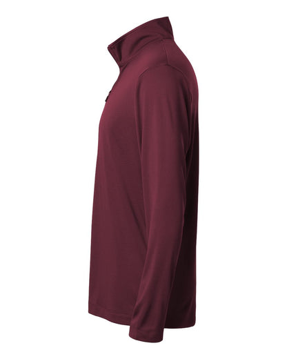 AllPro Men's Pro-Lock Performance Quarter-Zip Pullover 41870 #color_Maroon
