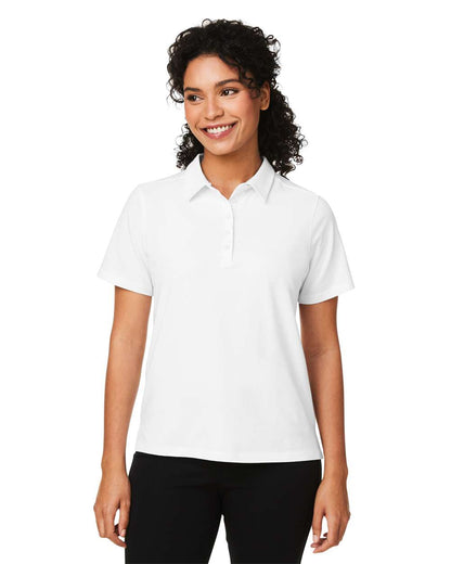 Devon & Jones Women's Raleigh Stretch Polo DG120W #colormdl_White