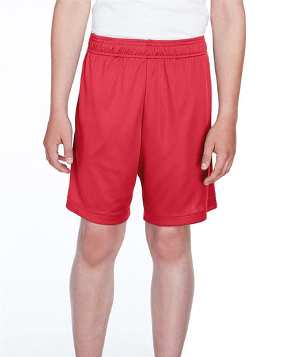 Team 365 Youth Zone Performance Shorts TT11SHY #colormdl_Sport Red