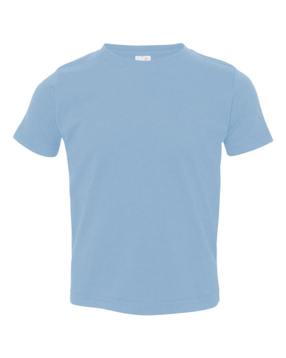 Rabbit Skins Toddler Fine Jersey Tee 3321 #color_Light Blue