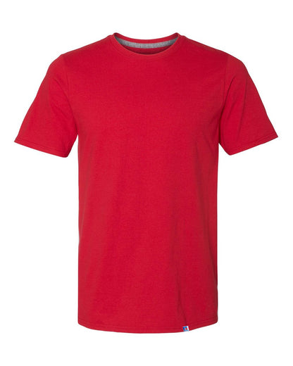 Russell Athletic Unisex Dri Power® CVC Performance T-Shirt 64STTM #color_True Red