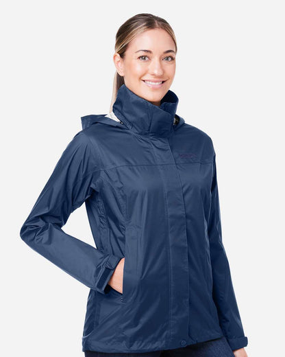 Marmot Women's PreCip® Eco Packable Rain Jacket M15866 #colormdl_Arctic Navy