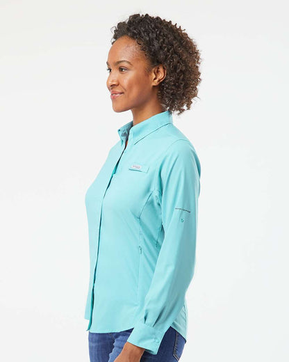 Columbia Women's PFG Tamiami™ II Fishing Shirt 127570 #colormdl_Clear Blue