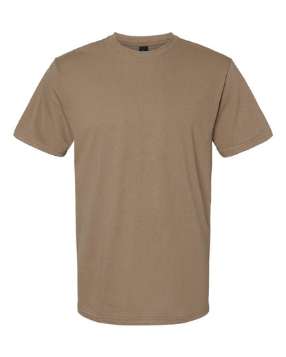 Gildan Unisex Softstyle® Midweight T-Shirt 65000 #color_Brown Savana