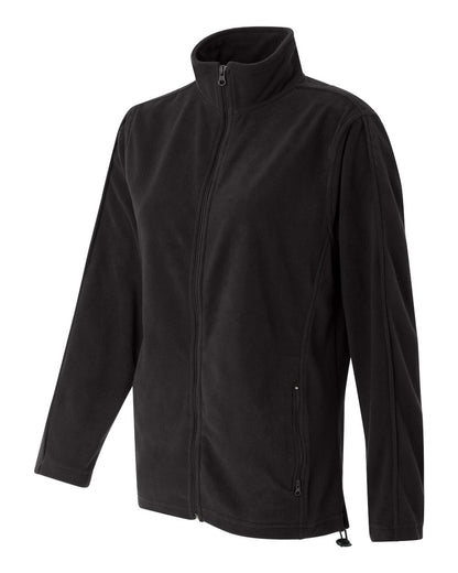 Sierra Pacific Women's Microfleece Full-Zip Jacket 5301 #color_Onyx Black